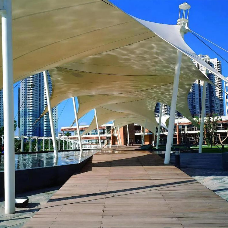 新蔡县膜结构景观棚