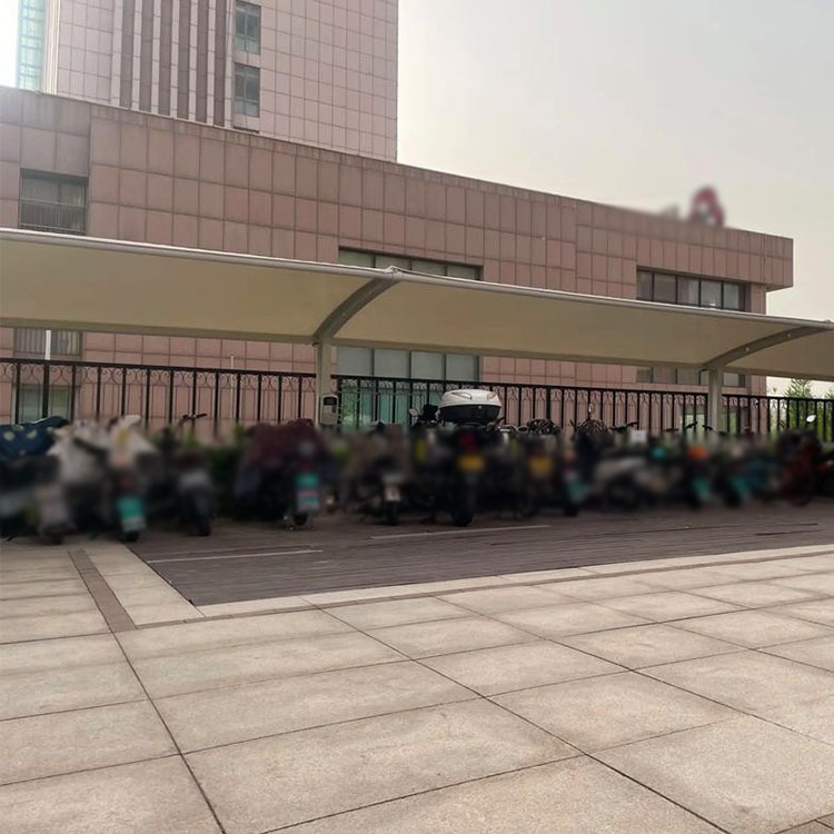 新蔡县膜结构电动车棚