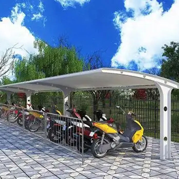 新蔡县膜结构电动车棚